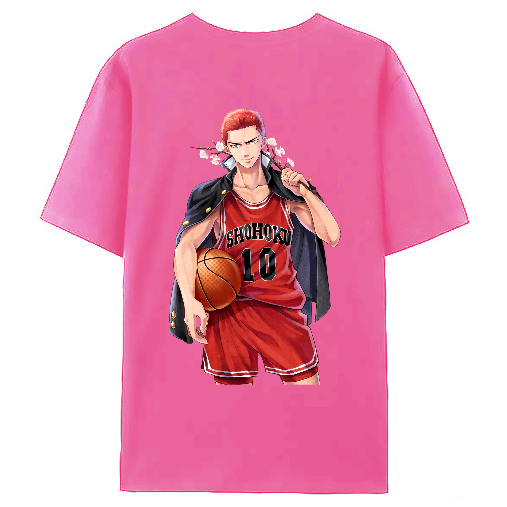 （画像用） SLAM DUNK／スラムダンク レディース半袖Tシャツ(バックプリント)